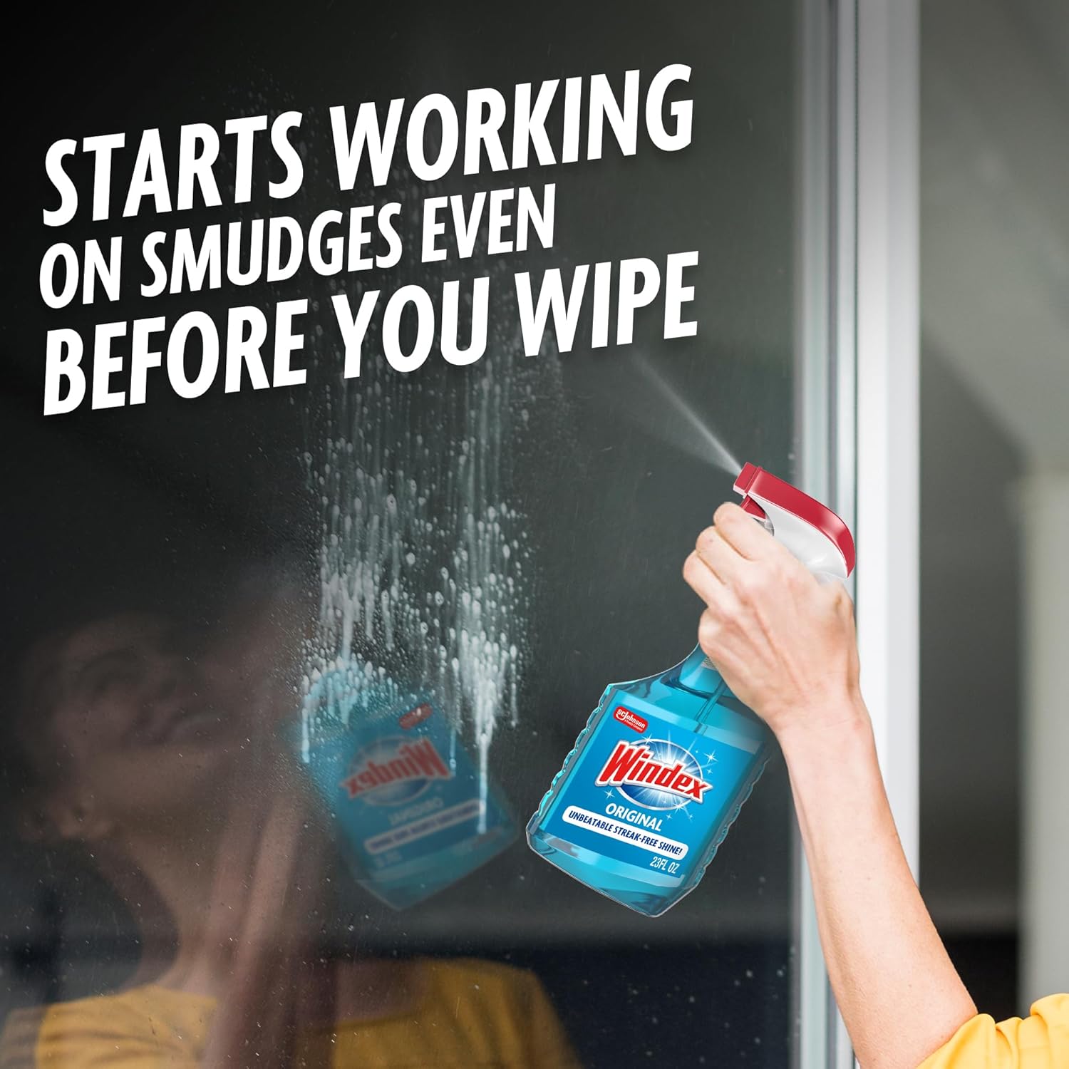 Windex_Glass_and_Window_Cleaner_Spray_Bottle,_Packaging_Designed_to_Prevent_Leakage_and_Breaking,_Surface_Cleaning_Spray,_Original_Blue_Scent,_23_Fl_Oz