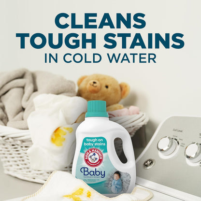 ARM_&_HAMMER_Baby,_77_Loads_Hypoallergenic_Liquid_Laundry_Detergent,_100.5_fl_oz