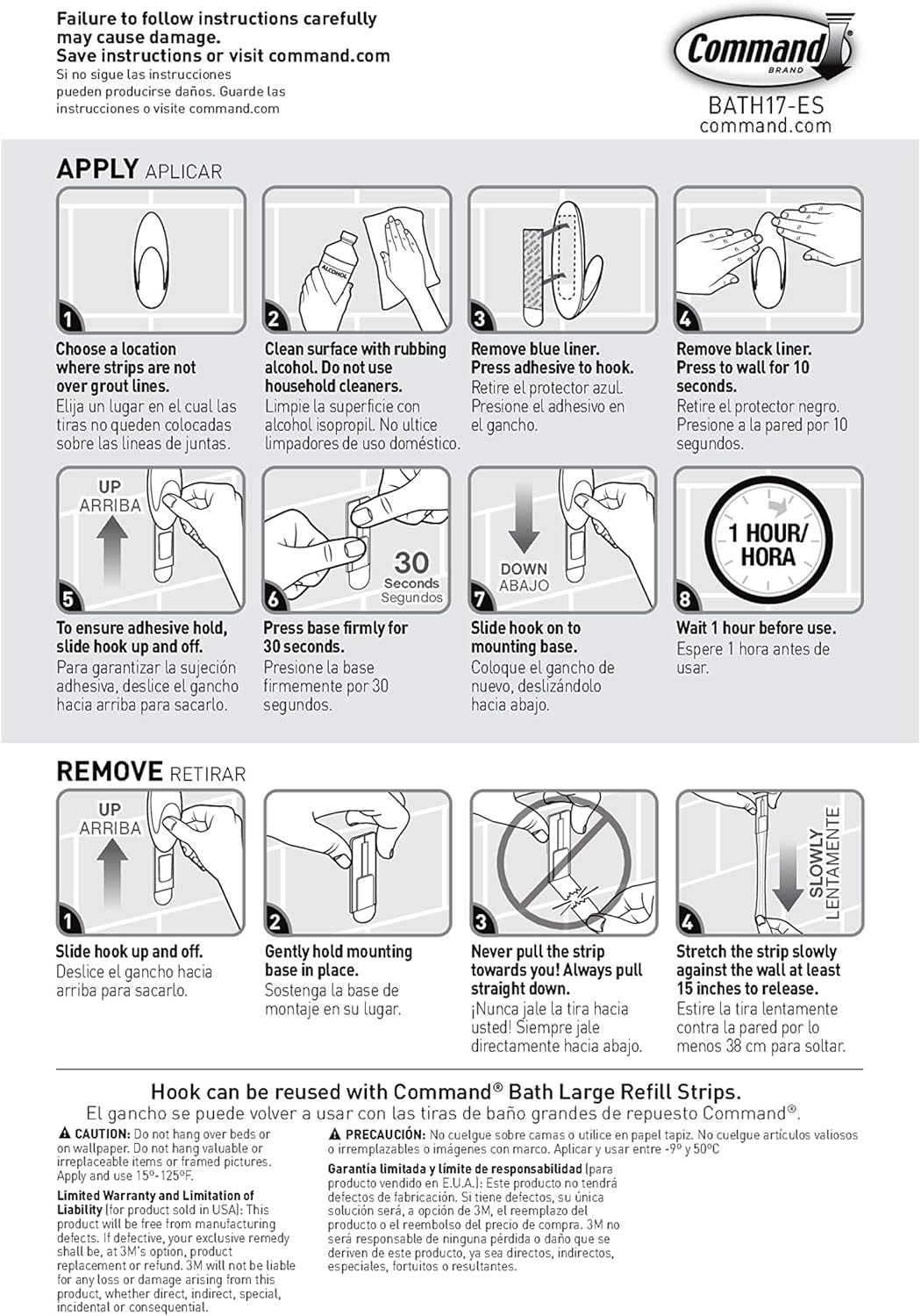 Command_Bath_Large_Towel_Hook_Value_Pack,_Clear_Frosted,_3-Large_Hooks,_3-Water-Resistant_Strips,_Organize_Damage-Free