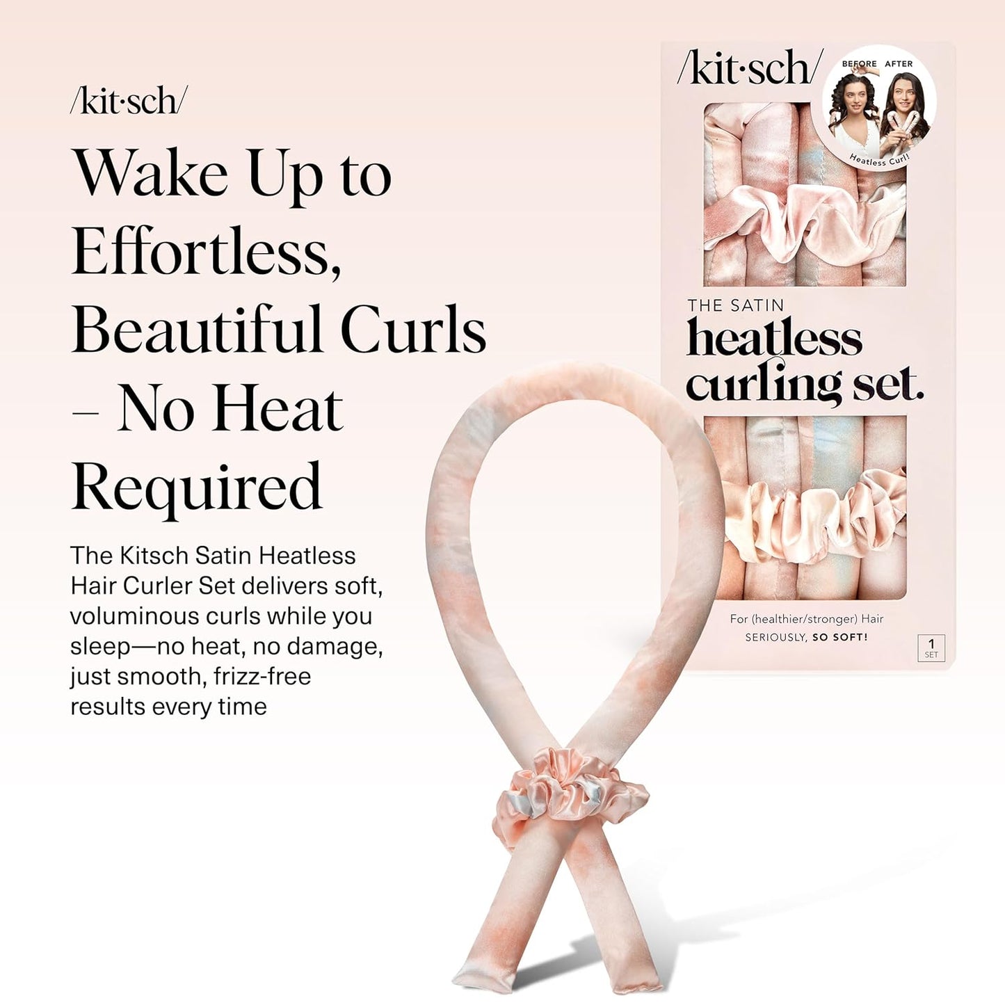 Kitsch_Satin_Heatless_Curlers_Set_–_Heatless_Curls_Overnight_with_34"_Hair_Curler_&_2_Satin_Scrunchies_–_Comfortable_Hair_Curlers_to_Sleep_In_for_Frizz-Free,_No_Heat_Damage_Styling_-_Sunset_Tie_Dye