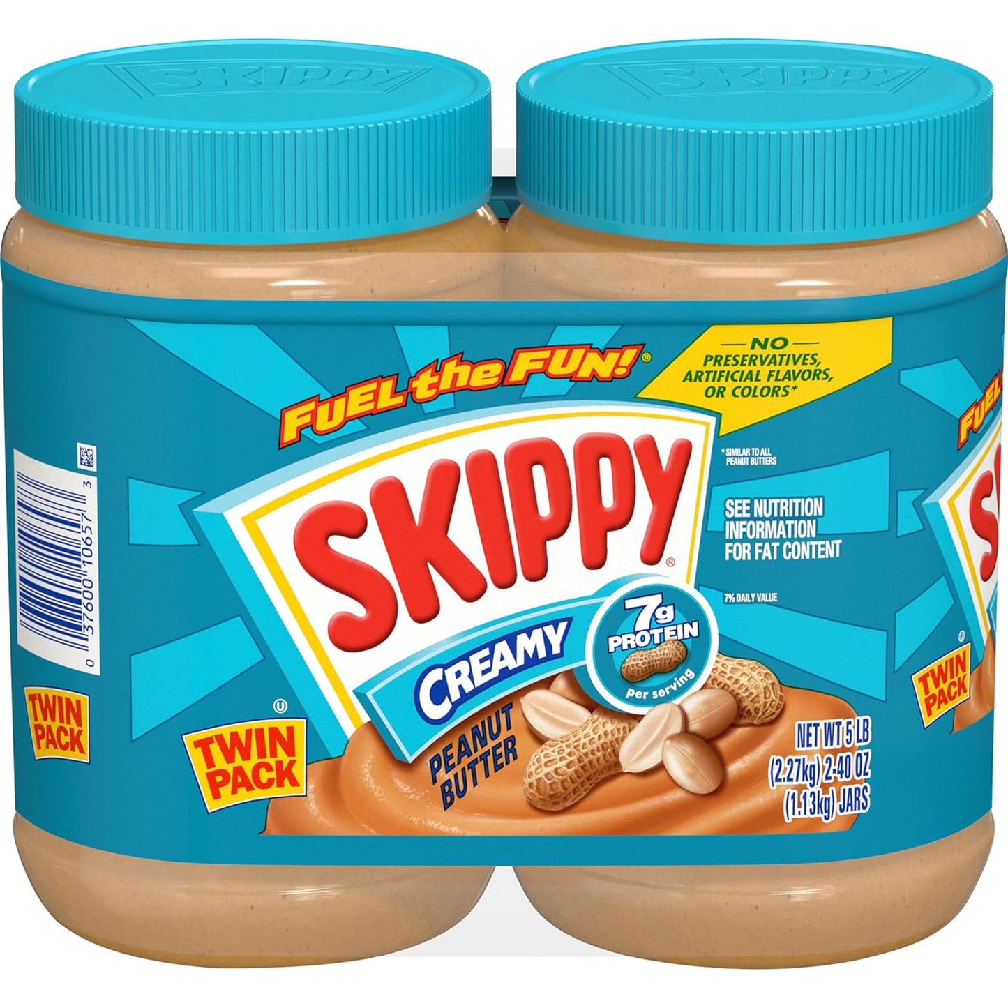 SKIPPY_Creamy_Peanut_Butter_Spread,_Shelf-Stable,_40_oz_Jar_of_SKIPPY_Peanut_Butter_(2_Pack)