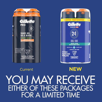 Gillette_PRO_Shaving_Gel_For_Men_Cools_To_Soothe_Skin_And_Hydrates_Facial_Hair,_TWIN_PACK_-_Total_14oz,_ProGlide_Sensitive_2_in_1_Shave_Gel