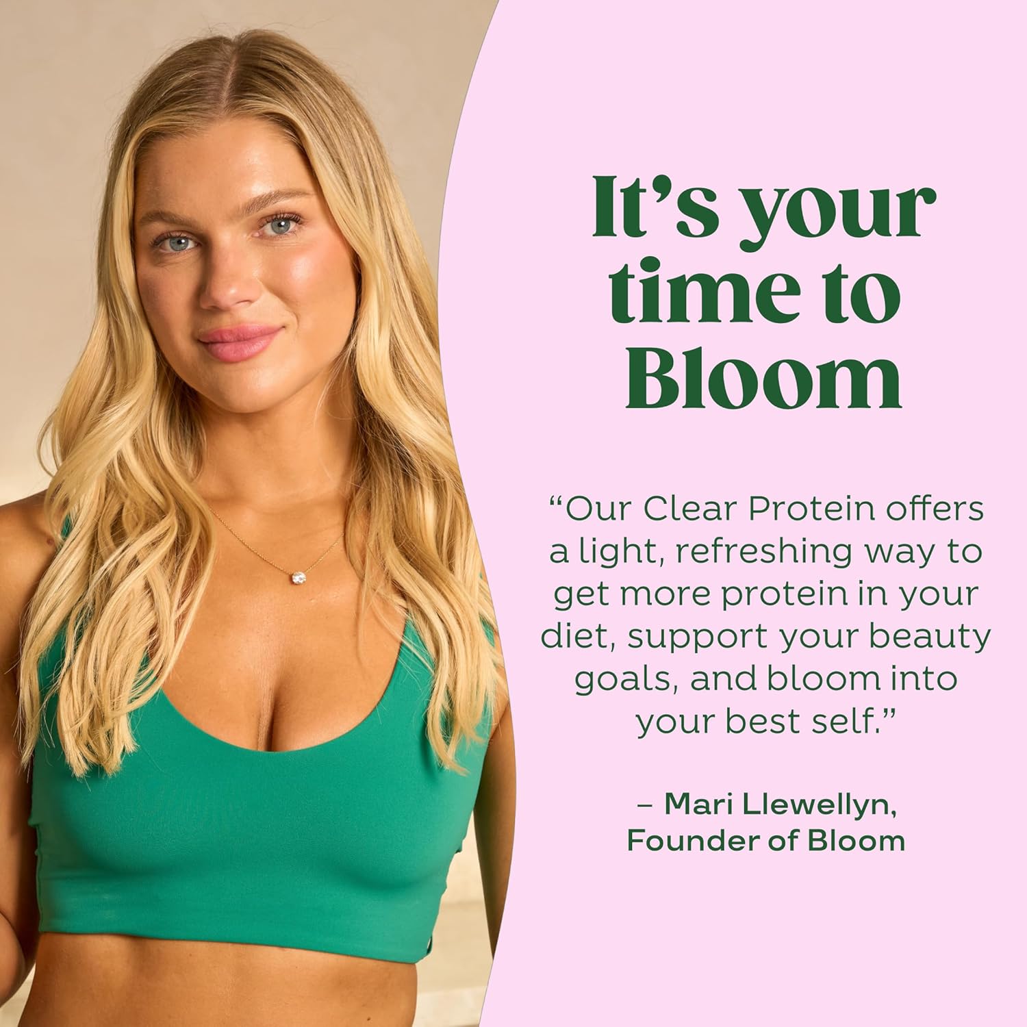 Bloom_Clear_Protein,_Whey_Protein_Isolate_with_Collagen_Peptides_and_Digestive_Enzymes,_20g_Protein,_Sugar_Free_Post_Workout_Drink_Mix,_90_Calories,_Strawberry_Watermelon,_10_Servings