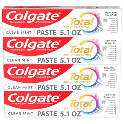 Colgate_Total_Active_Prevention_Clean_Mint_Toothpaste,_Anticavity_Fluoride_Toothpaste,_Clinically_Proven_Formula_That_Fights_Plaque_Bacteria,_Mint,_4_Pack,_5.1_oz