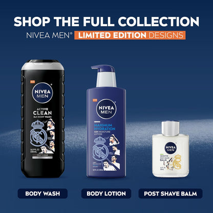 NIVEA_MEN_Real_Madrid_Limited_Edition_Design_Sensitive_Post_Shave_Balm,_with_VitaminPro_Complex,_Alcohol_Free_After_Shave_Balm_for_Men,_3.3_Fl_Oz_Bottle,_Pack_of_3