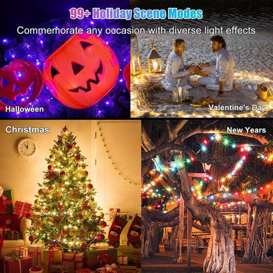 RGB_Smart_IC_String_Lights_Indoor_16FT/5M_[APP_&_Remote_Control],_50_LEDs_Multicolor_Fairy_Lights,_USB_Powered_&_IP65_Waterproof,_Music/Voice_Sync,_Fairy_String_Lights_for_Christmas,_Party