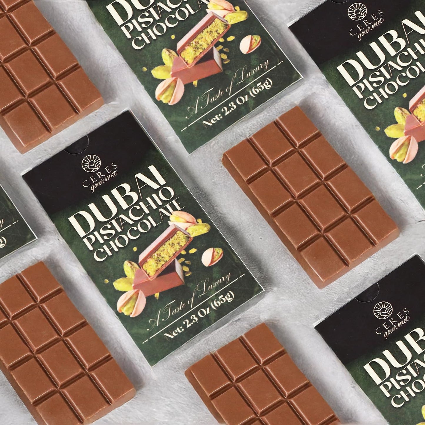 Ceres_Gourmet_Dubai_Chocolate_Bar,_Pistachio_Chocolate_Knafeh_Bar_–_2.3oz_(65g),_Perfect_Snack_&_Treat