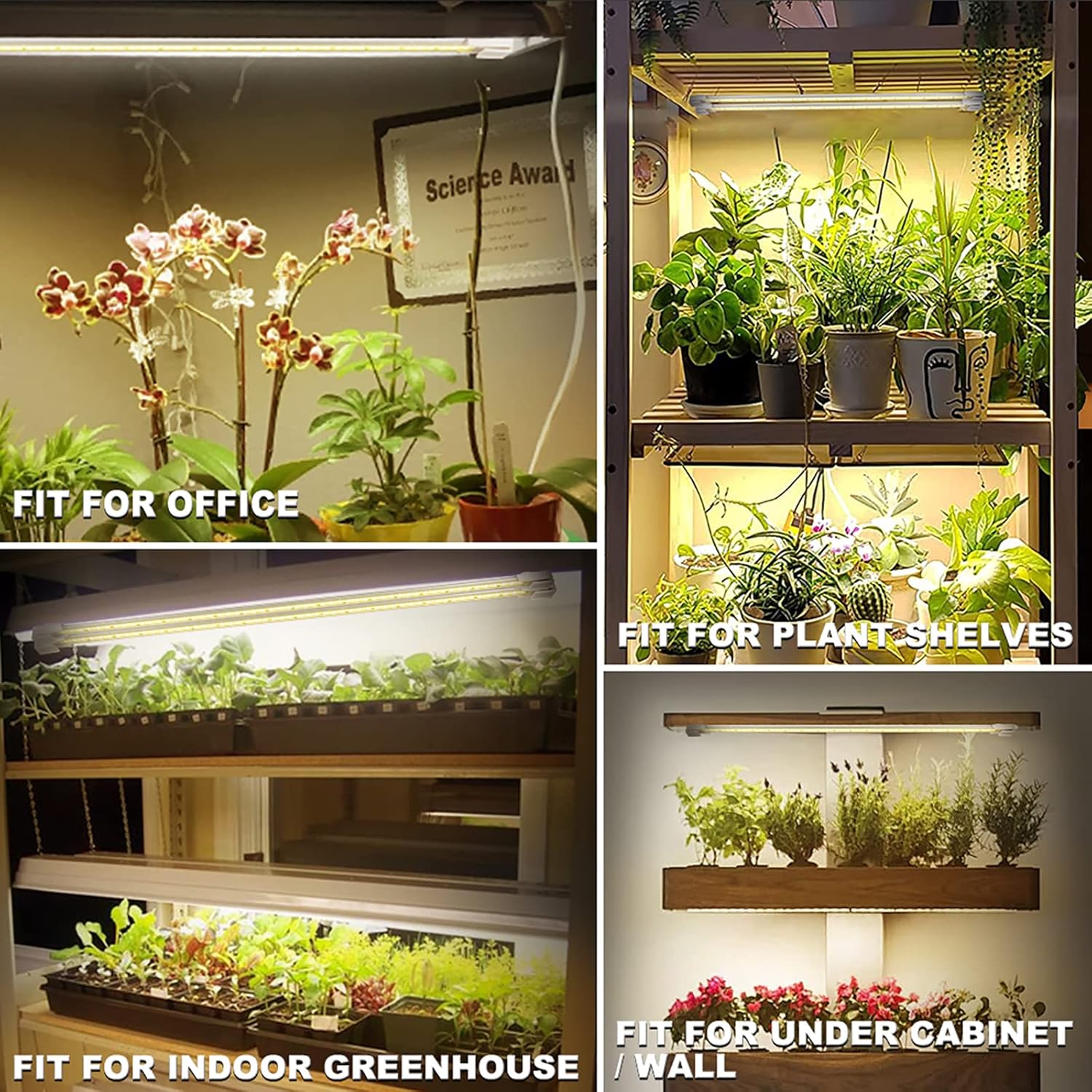 Mosthink_LED_Plant_Grow_Light_Strips_Full_Spectrum_for_Indoor_Plants_with_Auto_ON/Off_Timer,_48_LEDs_/_4_Dimmable_Levels,_Sunlike_Grow_Lamp_for_Hydroponics_Succulent