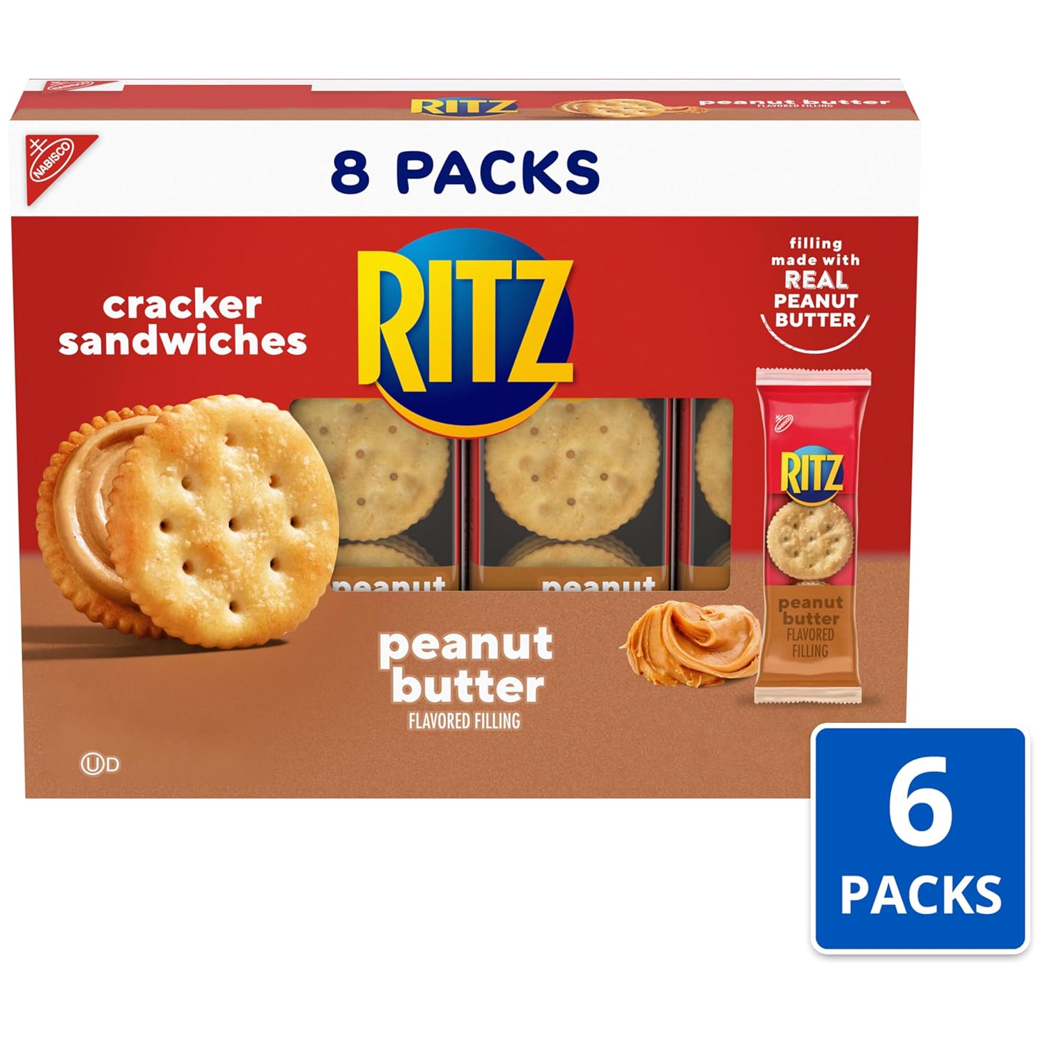 RITZ_Peanut_Butter_Sandwich_Crackers,_Lunch_Snacks,_48_Snack_Packs_(6_Boxes,_6_Crackers_Per_Pack)