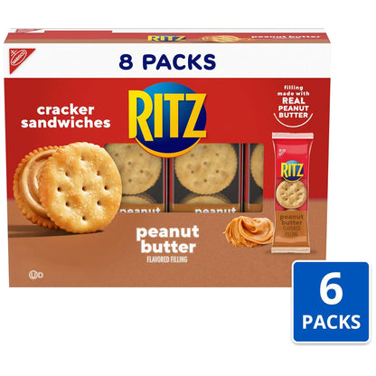 RITZ_Peanut_Butter_Sandwich_Crackers,_Lunch_Snacks,_48_Snack_Packs_(6_Boxes,_6_Crackers_Per_Pack)