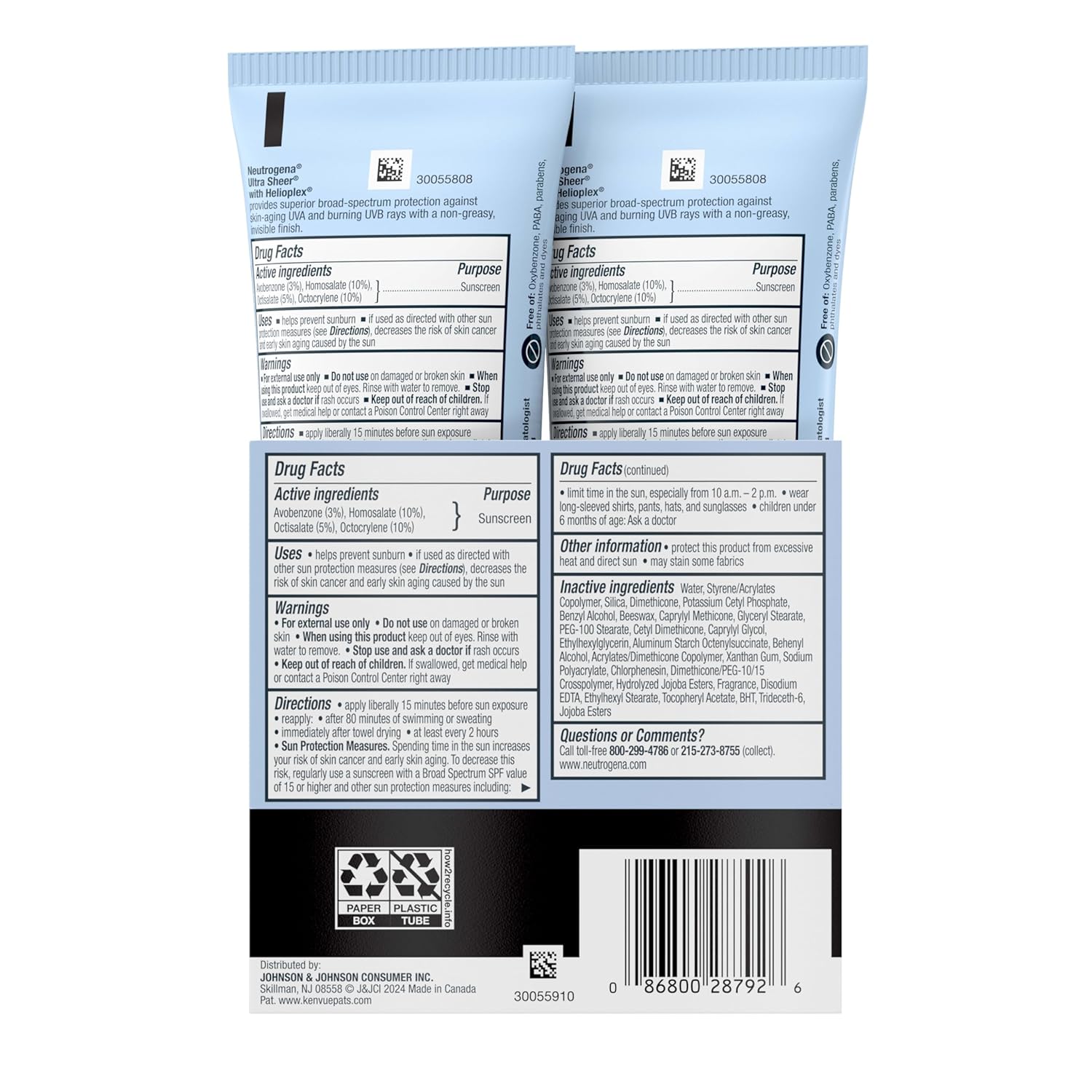 Neutrogena_Ultra_Sheer_Dry-Touch_Sunscreen_For_Face_&_Body,_SPF_45_Broad_Spectrum_UVA/UVB_Protection,_Lightweight_Water_Resistant_&_Non-Greasy,_Travel_Size_Sunscreen,_3_fl._oz_2_pack