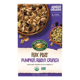 Nature's Path Organic Flax Plus Pumpkin Raisin Crunch Cereal, 12.3 oz (Pack of 1), Non-GMO