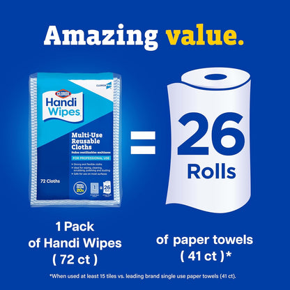 CloroxPro_Clorox_Handi_Wipes_Multi_Use_Reusable_Cloths,_72_Count