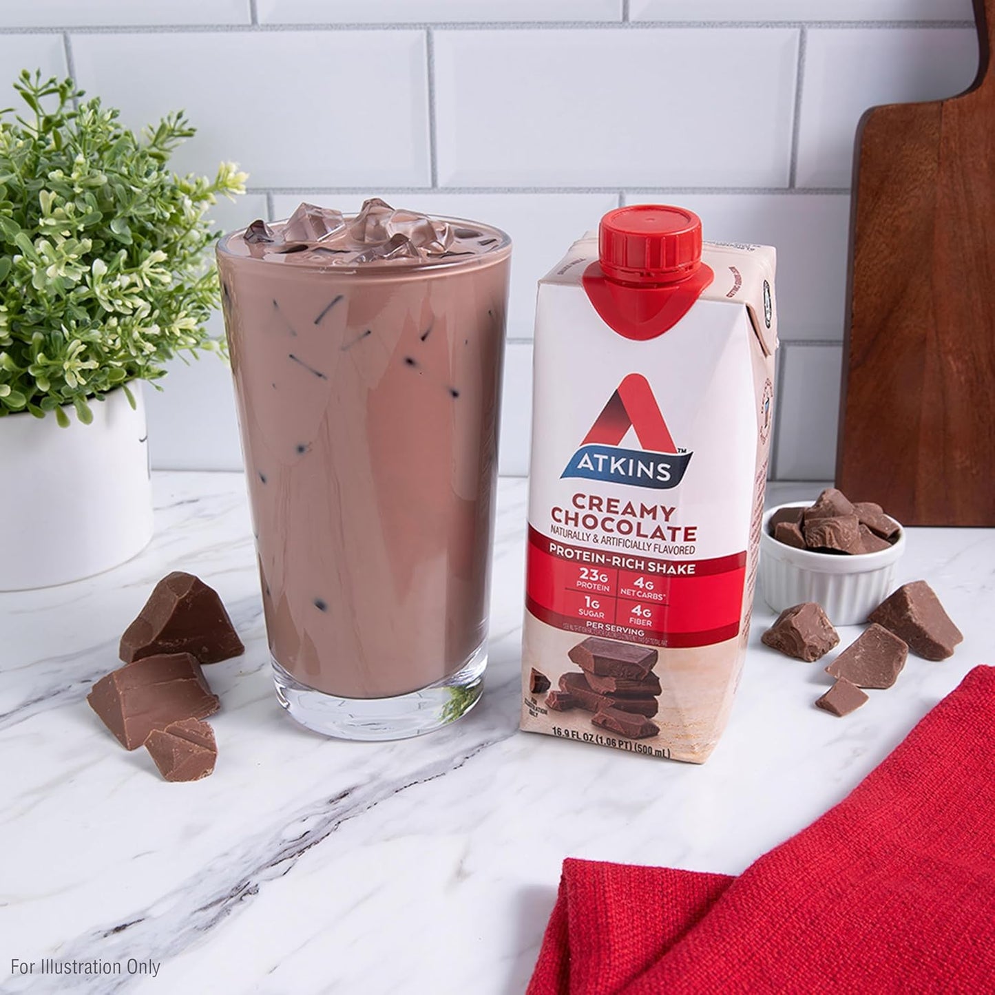 Atkins_Creamy_Chocolate_Meal_Size_Protein_Shake,_23g_Protein,_Low_Glycemic,_4g_Net_Carb,_1g_Sugar,_Keto_Friendly,_12_Count