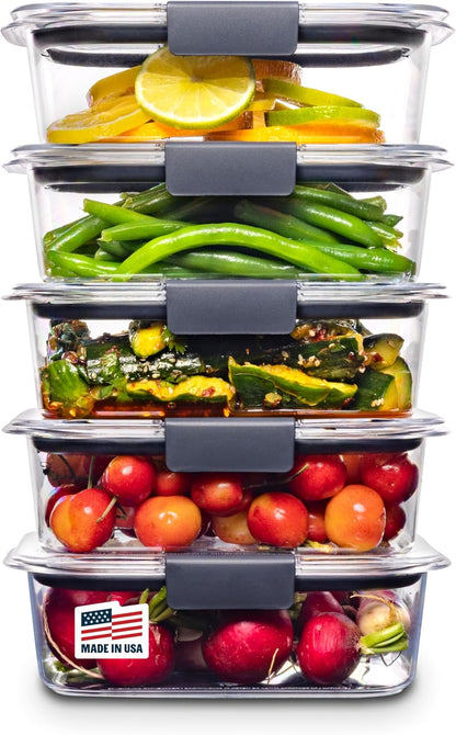 Rubbermaid_Brilliance_Tritan_Plastic_Food_Storage_Containers_BPA_Free_Airtight_Lids_Ideal_for_Lunch_Meal_Prep_&_Leftovers_Set_of_5_(3.2_Cup)