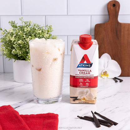 Atkins_Vanilla_Cream_Meal_Size_Protein_Shake,_23g_Protein,_Low_Glycemic,_3g_Carb,_1g_Sugar,_Keto_Friendly