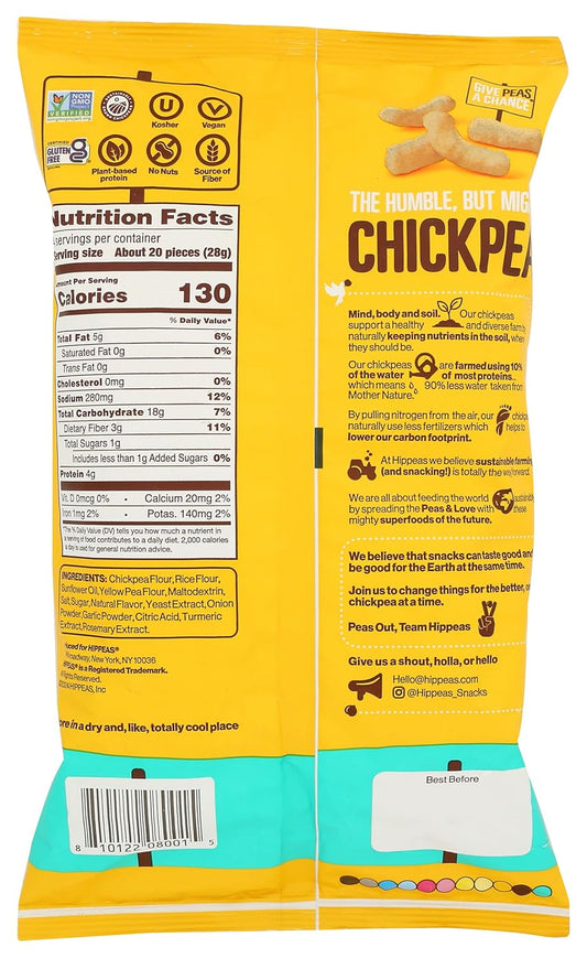 Hippeas_Chickpea_Puffs,_Vegan_White_Cheddar,_4_Ounce_(Pack_of_1),_4g_Protein,_3g_Fiber,_Vegan,_Gluten-Free,_Crunchy,_Plant_Protein_Snacks