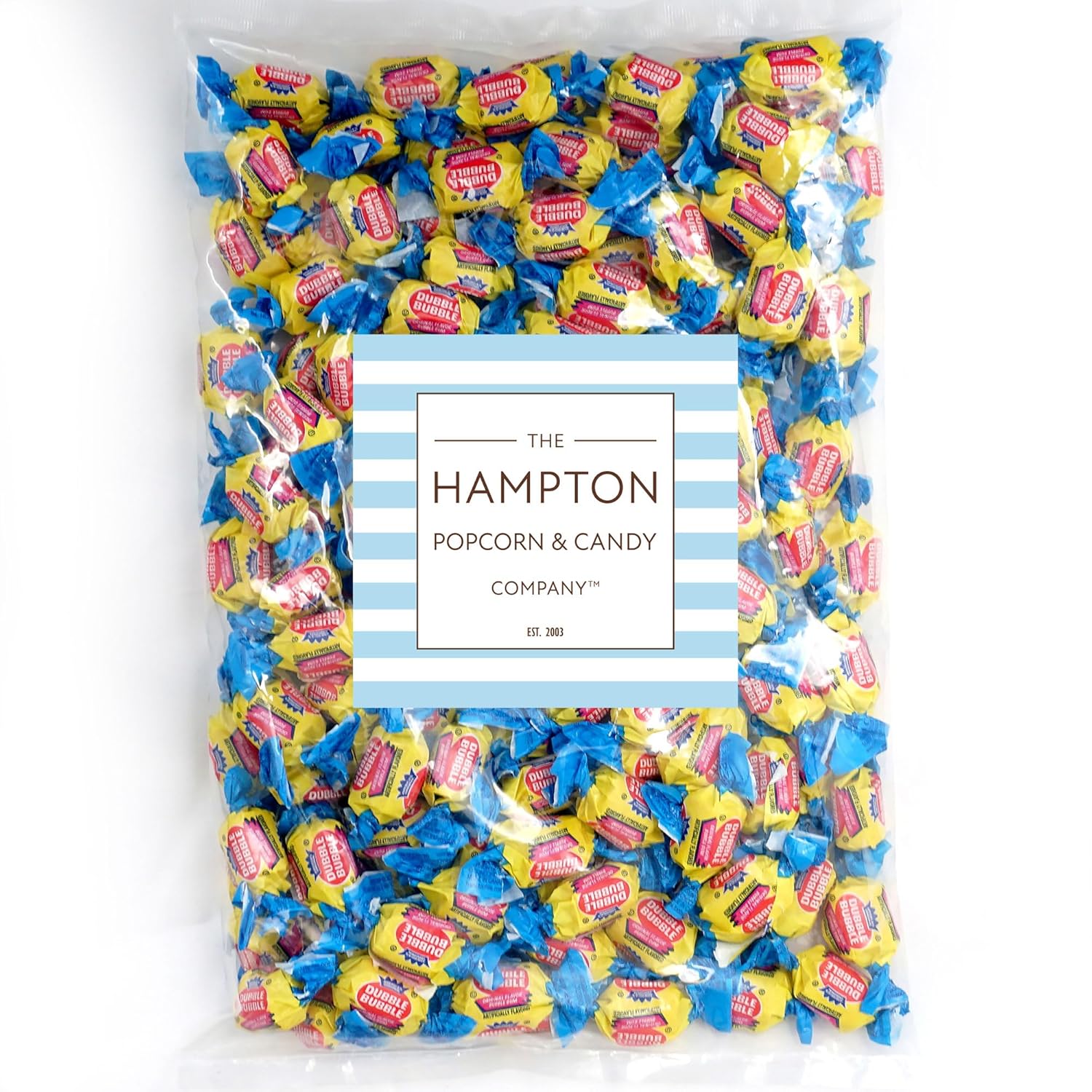 Double_Bubble_Original_Flavored_Chewing_Gum_-_1_Pound_Bulk_Bag_(Approx._70_Pieces)_-_Individually_Wrapped_Gum_(Original_-_Pink_Gum)