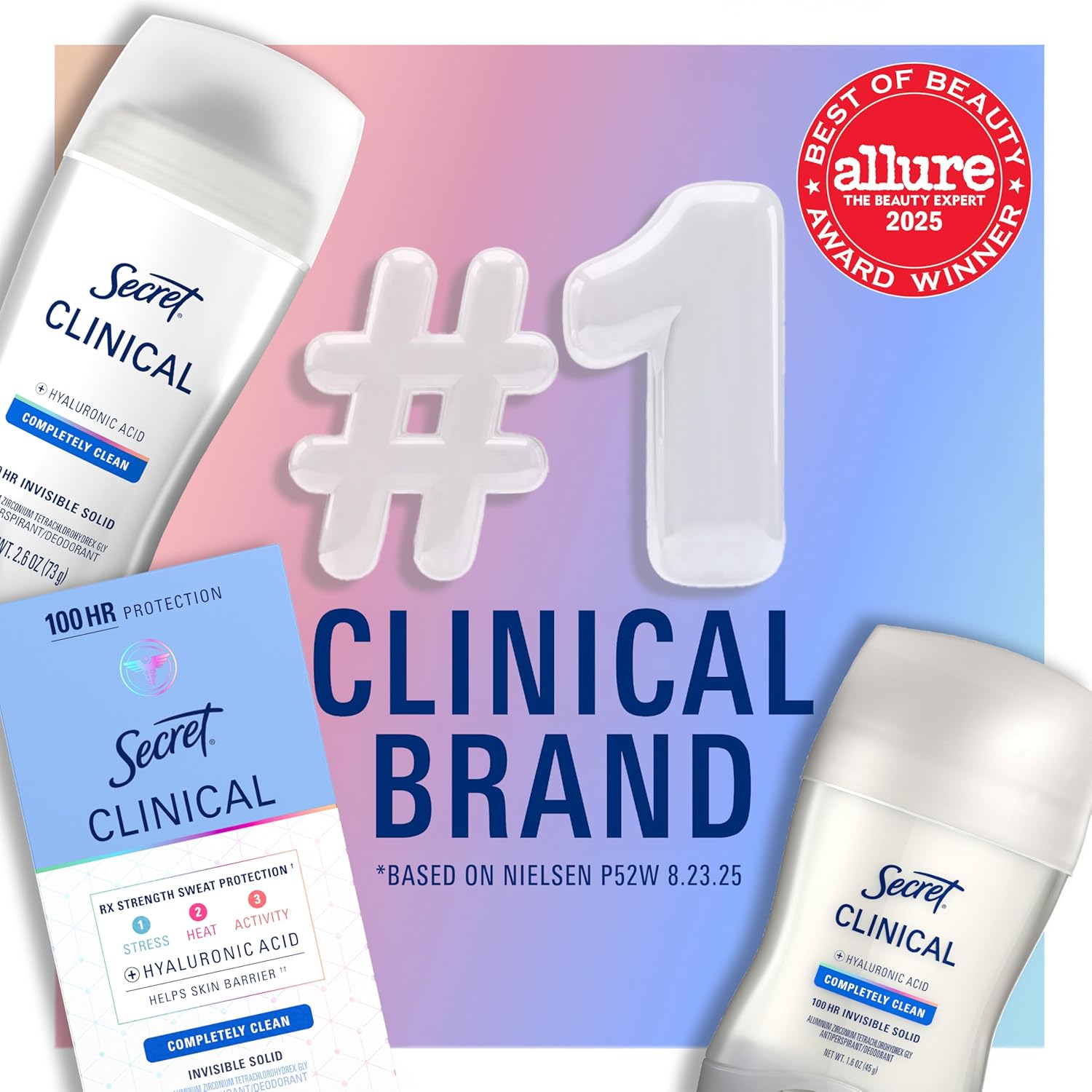 Secret_Clinical_Strength_100HR_Sweat_&_Odor,_Stress_Response_Invisible_Solid_Antiperspirant_Deodorant_for_Women,_3X_Stress_Protection_with_Hyaluronic_Acid,_PH_Balanced,_1.6_oz_(Pack_of_2)