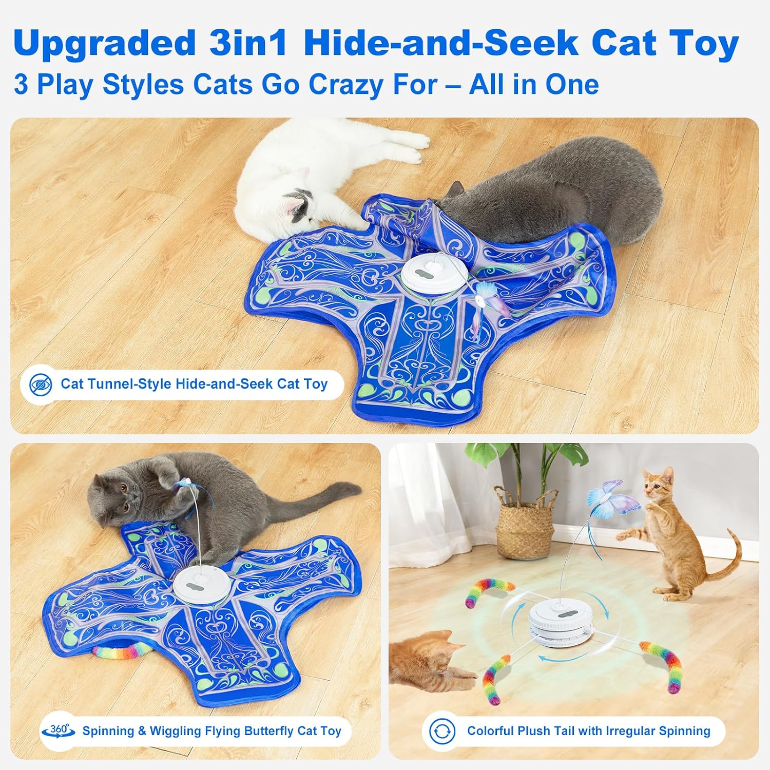 Interactive_Cat_Toys_for_Indoor_Cats,[Newly_Upgraded]_Rechargeable_Touch_Activated_Hide_and_Seek_Kitten_Toys_for_Bored_Indoor_Adult_Cats_with_Fluttering_(Blue)
