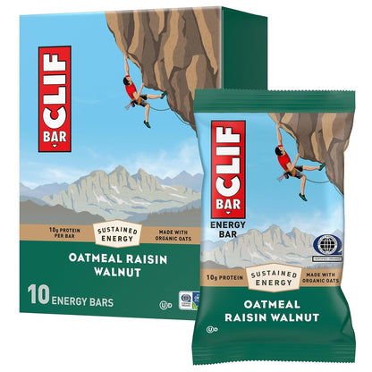 CLIF_BAR_-_Energy_Protein_Bars_-_Oatmeal_Raisin_Walnut_-_Made_with_Organic_Oats_-_Energy_Bars_-_Non-GMO_-_(10_Pack)
