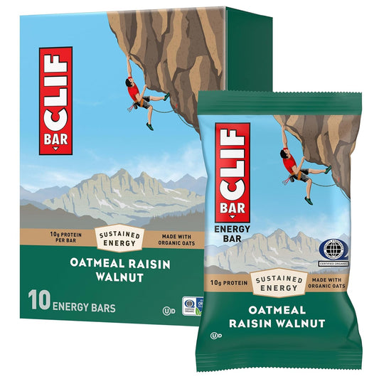 CLIF_BAR_-_Energy_Protein_Bars_-_Oatmeal_Raisin_Walnut_-_Made_with_Organic_Oats_-_Energy_Bars_-_Non-GMO_-_(10_Pack)