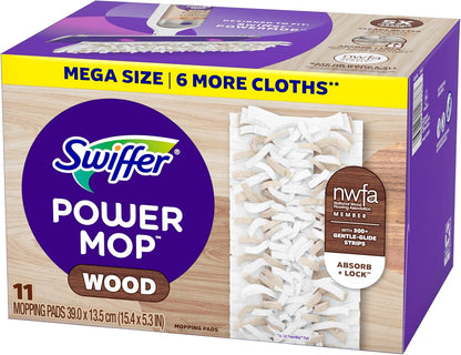 Swiffer_PowerMop_Wood_Mopping_Pad_Refills_for_Floor_Cleaning,_11_Count