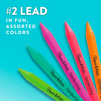 Paper_Mate_Handwriting_Triangular_Mechanical_Pencil_Set_with_Lead_&_Eraser_Refills,_1.3mm,_8_Count_-_Back_to_School,_Teacher_Supplies,_Home,_Kids_Writing,_Fun_Barrel_Colors
