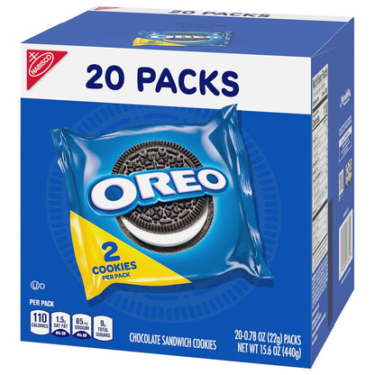 OREO_Chocolate_Sandwich_Cookies,_20_Snack_Packs_(2_Cookies_Per_Pack)
