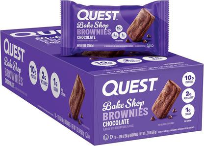 Quest_Nutrition_Bake_Shop,_Chocolate_Brownies,_10g_Protein,_2g_Net_Carbs,_1g_Sugar,_Protein_Snack,_10_Count