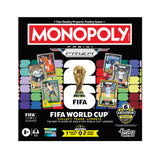 Monopoly Panini Prizm: FIFA World Cup Game I Soccer Board Game with Monopoly Panini Prizm FIFA World Cup 2026 Trading Cards I Ages 8+