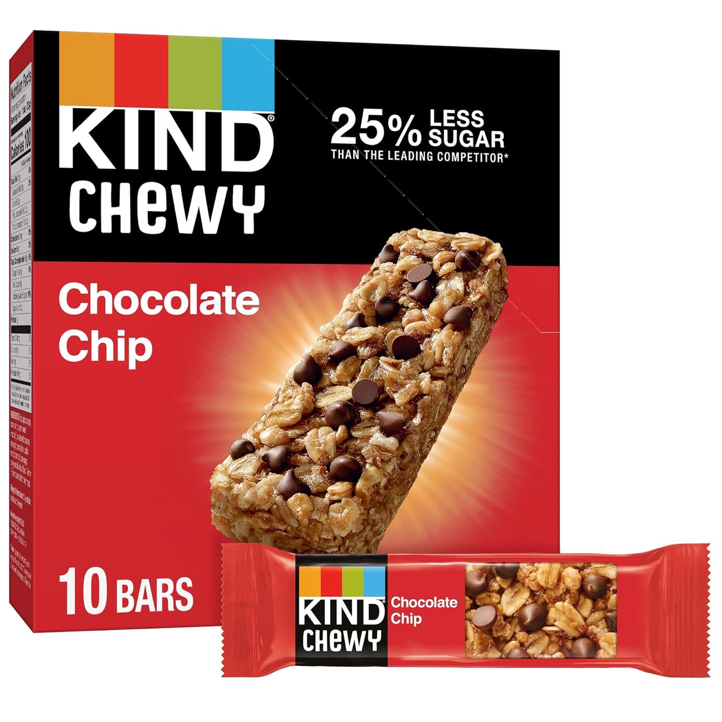 KIND_Granola_Chewy_Bar,_Chocolate_Chip,_10_Count