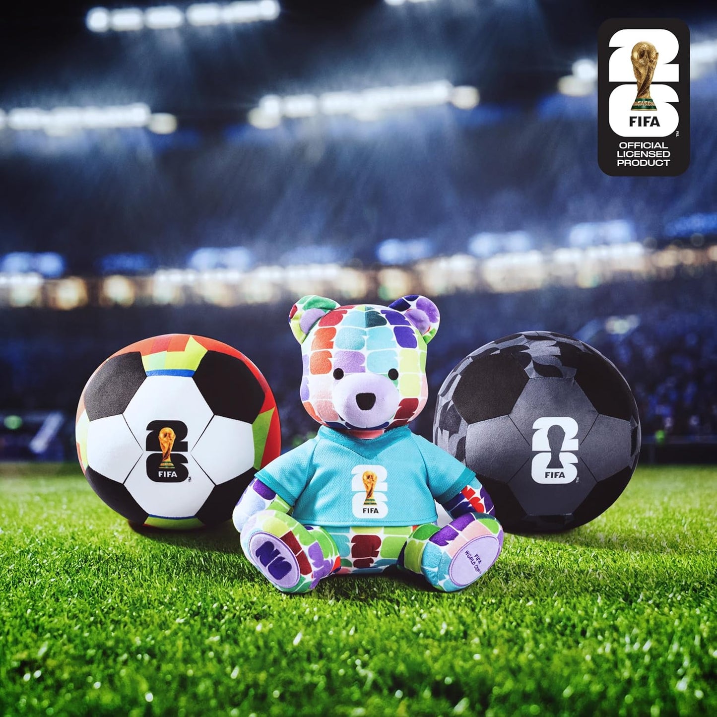 Jazwares_FIFA_World_Cup_2026_10-Inch_Colorful_Bear_Plush_-_Official_2026_World_Cup_Collectible_with_FIFA_Trophy_Logo_Tee_-_Ages_3+