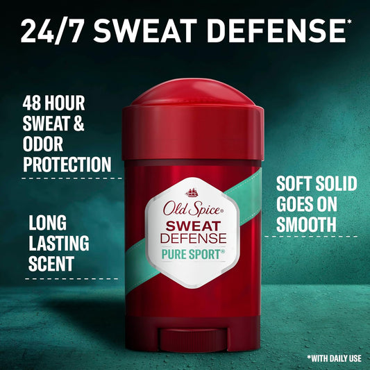 Old_Spice_Antiperspirant_and_Deodorant_for_Men,_24/7_Sweat_and_Odor_Protection,_Legendary_Fragrance,_Sweat_Defense,_Pure_Sport_Plus,_2.6_oz_Twin_Pack
