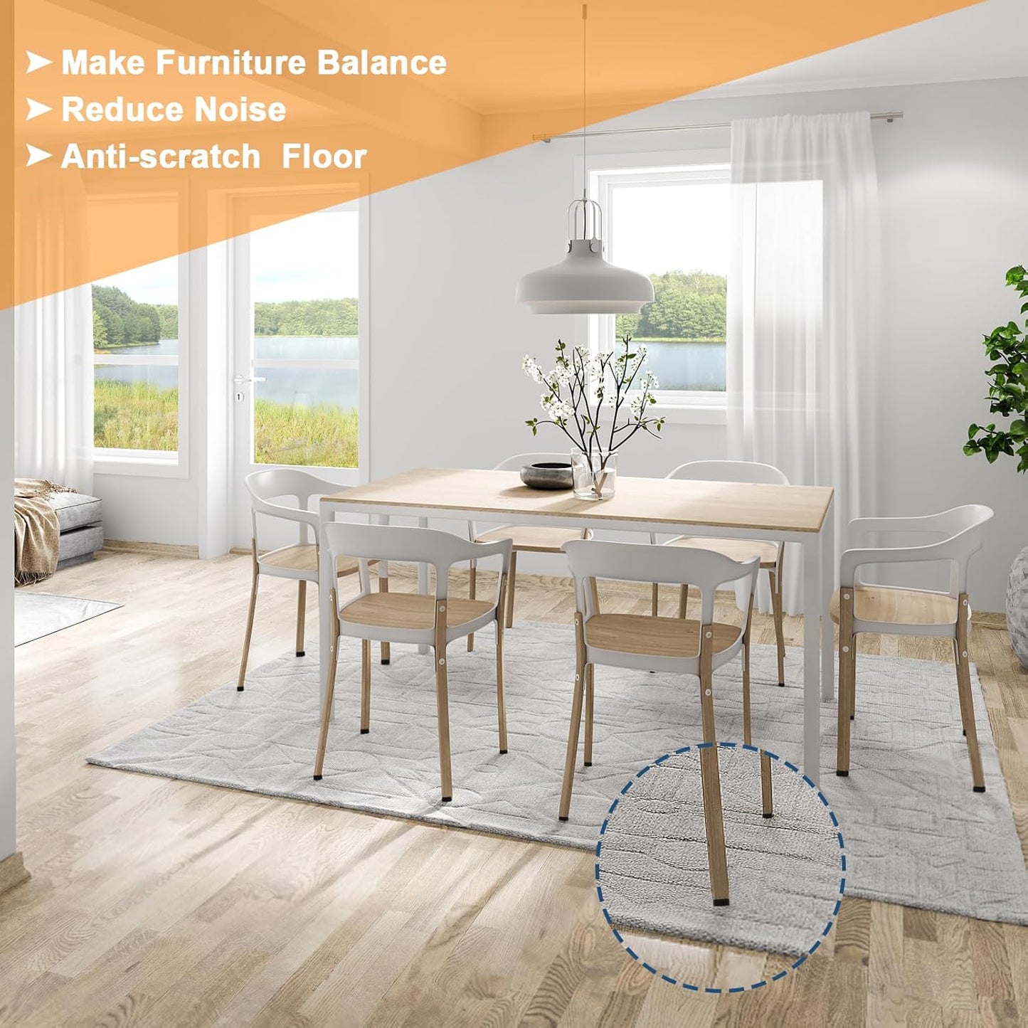 1/4"_Thread_Furniture_Feet_Levelers,_12_PCS_Adjustable_Furniture_Feet_Threaded_Screw_in,_Leveling_Feet_Screw_On_Furniture_Glide_Leveling_for_Table,_Cabinets,_Chairs,_Stool_Legs