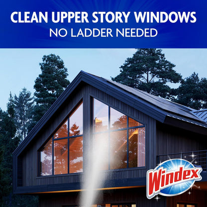Windex_Outdoor_Window_and_Glass_Cleaner_for_Hose_Ammonia_Free,_Concentrated_Formula_for_Deep_Outdoor_Clean,_Patio_Cleaner,_Compatible_With_All_Hoses,_32_Fl_Oz_(Pack_of_2)