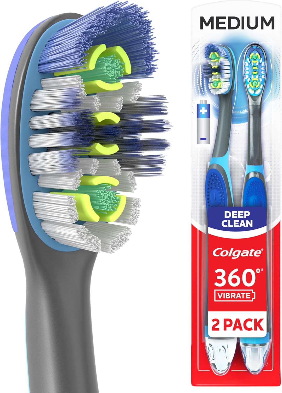 Colgate_360_Vibrate_Deep_Clean_Battery_Powered_Electric_Toothbrush_with_Medium_Bristles,_2_Pack,_Sonic_Powered