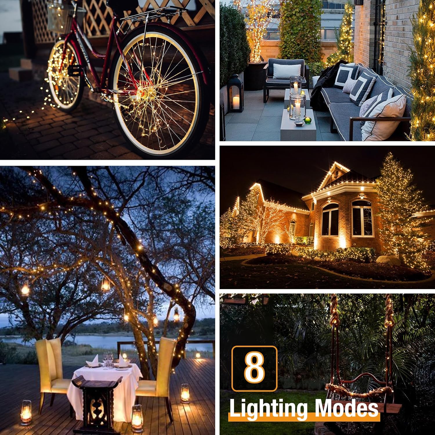 btfarm_4_Pack_Solar_String_Lights_Outdoor_-_Total_320LED_132FT_Solar_Fairy_Lights_Waterproof_8_Modes,_Copper_Wire_Solar_Powered_Twinkle_Light_for_Outside_Christmas_Tree_Garden_Wedding_Party,Warm_White