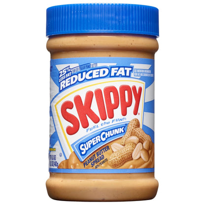 SKIPPY_Reduced_Fat_SUPER_CHUNK_Extra_Crunchy_Peanut_Butter_Spread,_16.3_Ounce