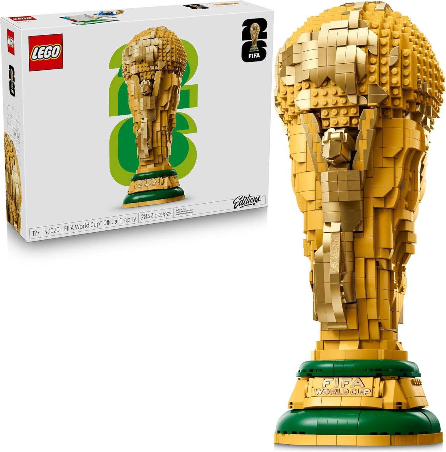 LEGO_Editions_FIFA_World_Cup_Official_Trophy_Building_Set_-_Kit_for_Display_in_Bedroom,_Home_Office,_Book_Shelf_-_Soccer_Fans_Collectible_-_W/World_Cup_2026_Minifigure_-_Gift_for_Father's_Day_-_43020