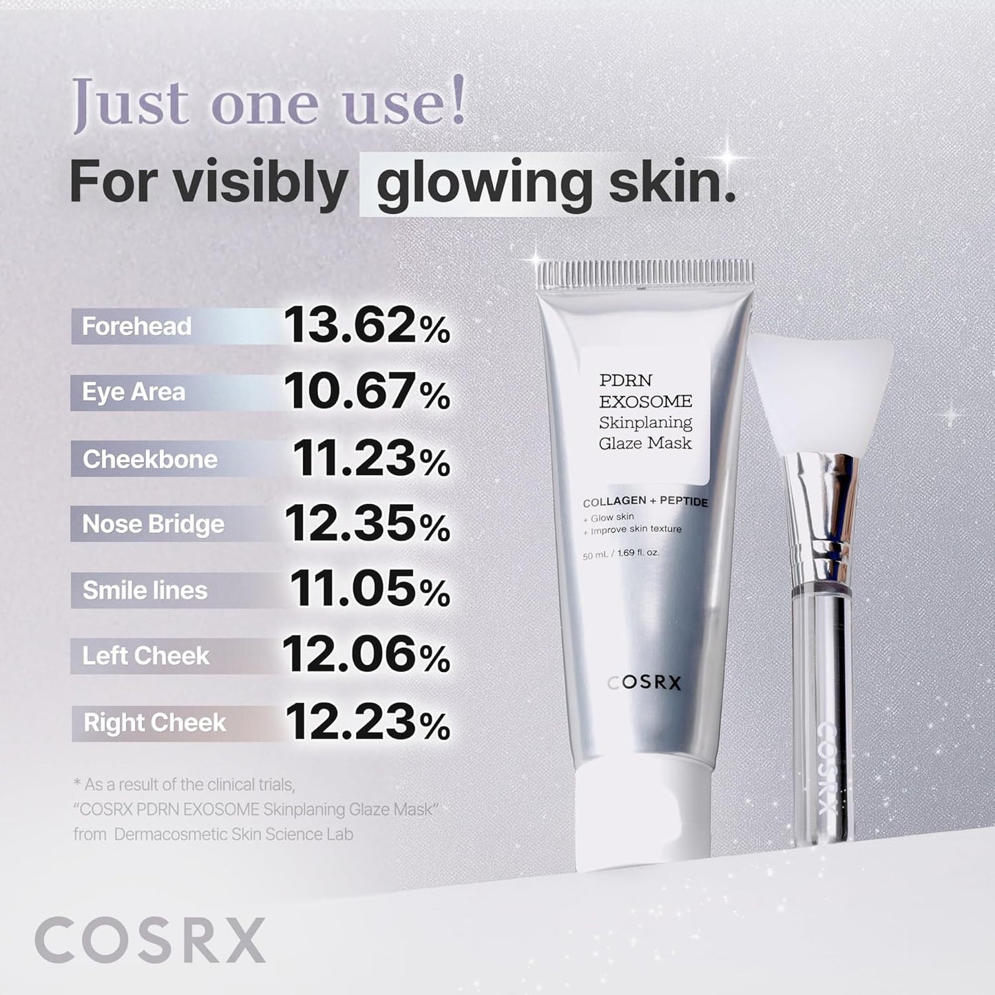 COSRX_PDRN_EXOSOME_Glaze_Wrapping_Mask_with_SALMON_DNA_PDRN,_Instant_Glow,_Easy_Peel-Off_Overnight_Mask_for_Glass_Skin,_Firmness,_Elasticity_&_Skin_Texture_Care,_Mothers_day_gifts_Korean_Skin_Care