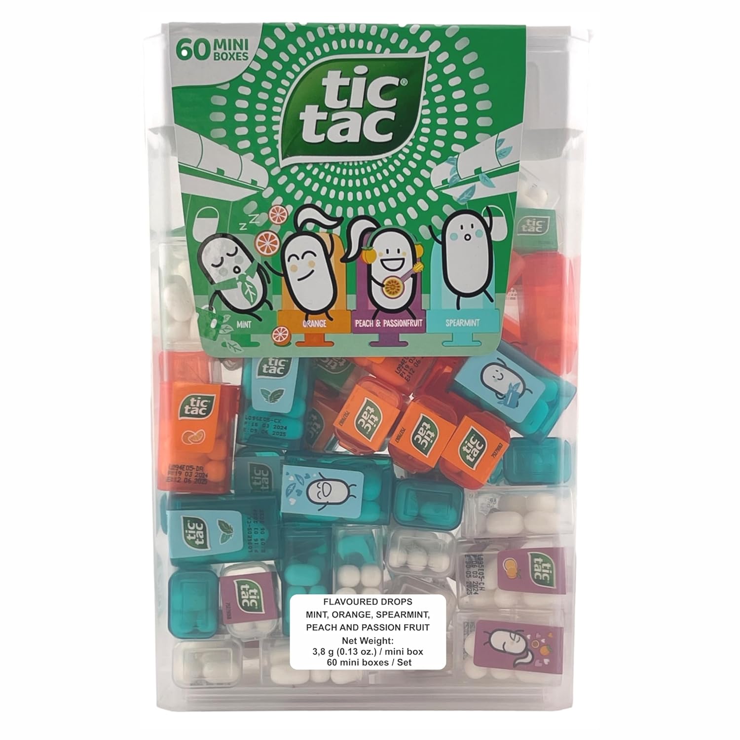 TIC_TAC_Box_with_60_Mini_Boxes_(Mint,_Orange,_Spearmint,_Peach_and_Passion_fruit)_234g_by_Tic_Tac