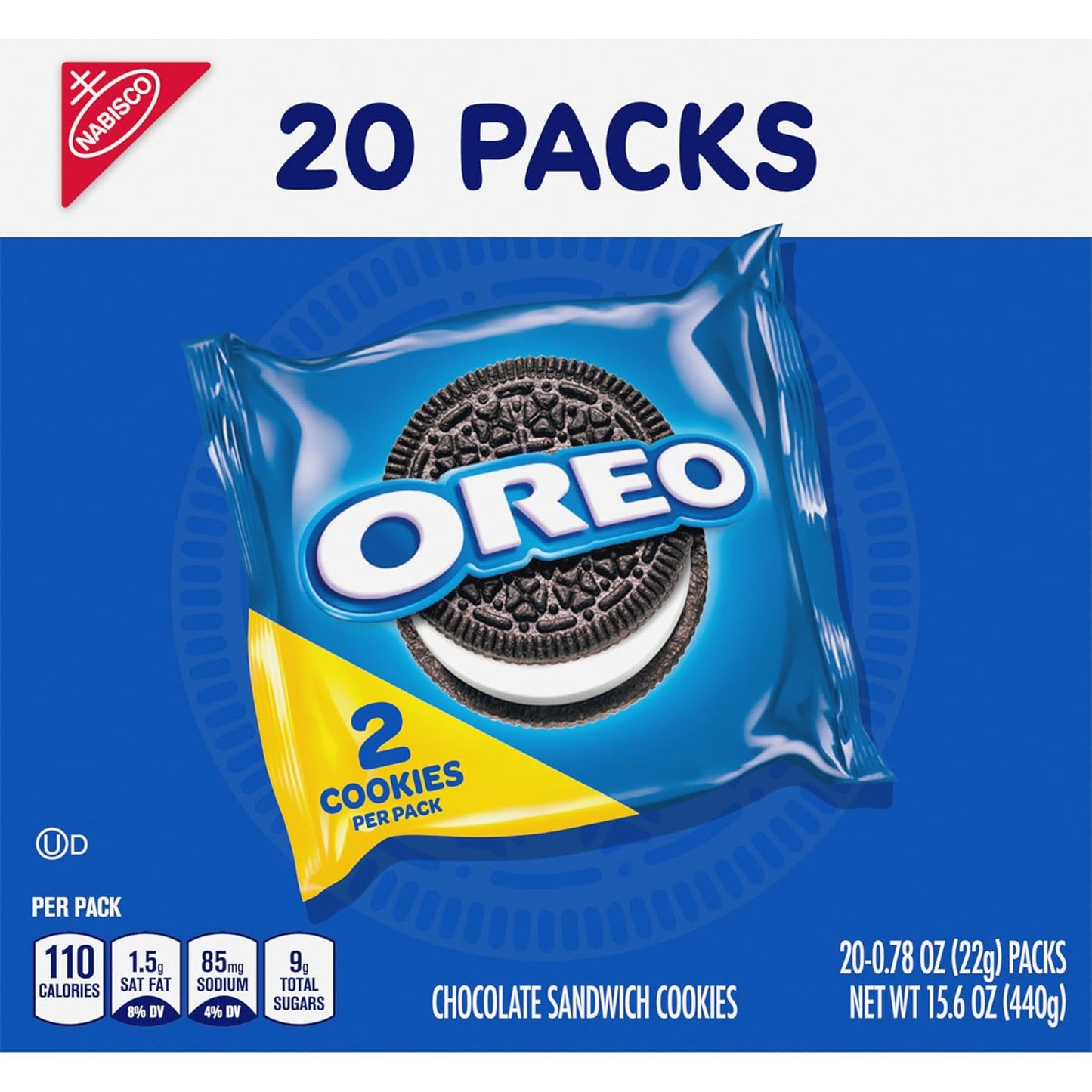 OREO_Chocolate_Sandwich_Cookies,_20_Snack_Packs_(2_Cookies_Per_Pack)