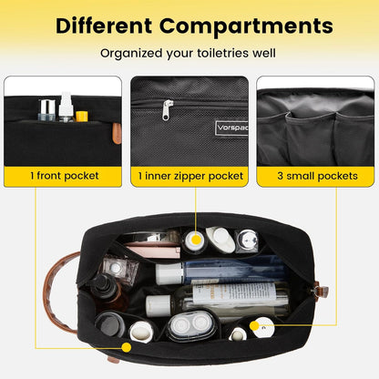 Vorspack_Travel_Toiletry_Bag_-_Hanging_Toiletry_Bag_for_Men_Water_Resistant_Canvas_Shaving_Bag_with_Large_Capacity_for_Travel_-_Black