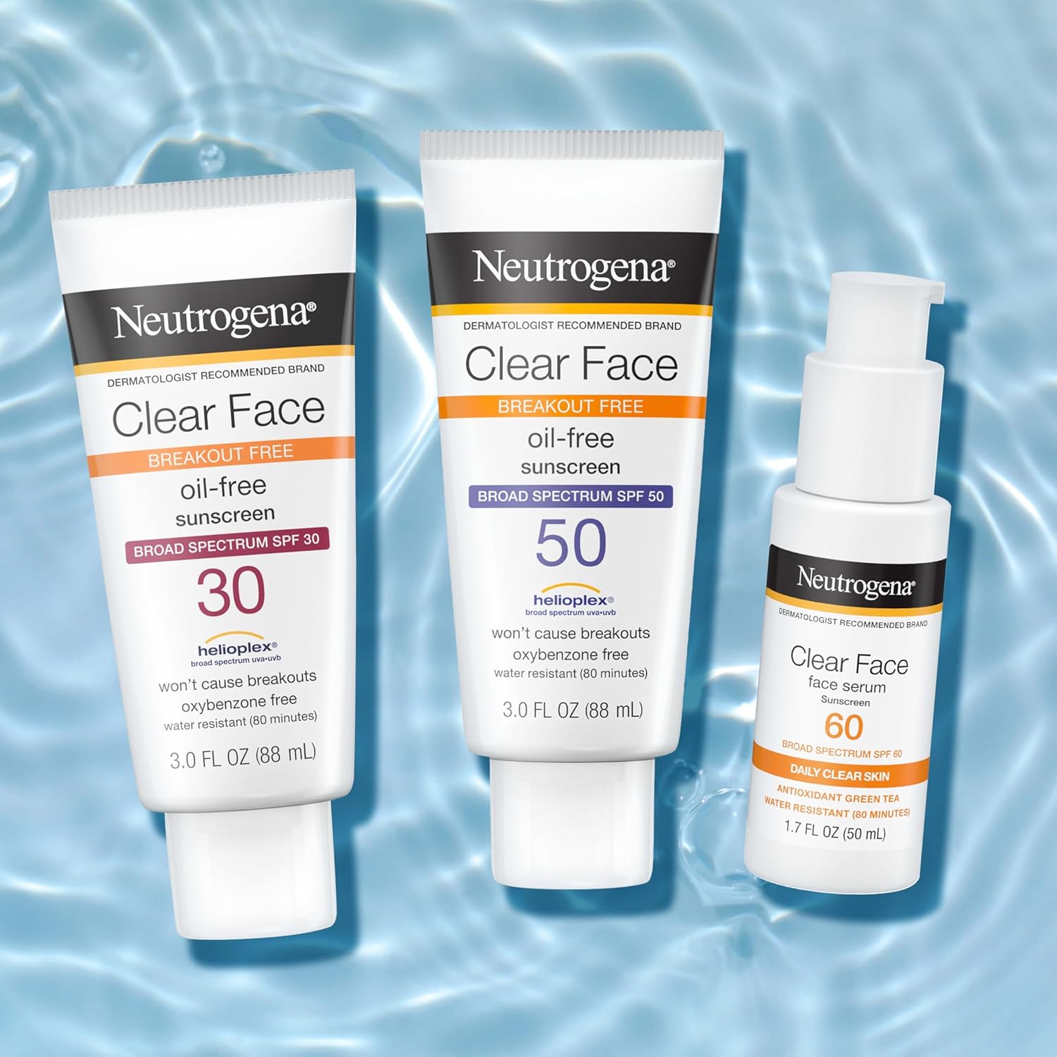 Neutrogena_Clear_Face_Serum_Sunscreen_with_Green_Tea,_Broad_Spectrum_SPF_60,_Non-Comedogenic_Face_Sunscreen_for_Lightweight_UVA/UVB_Protection,_Oxybenzone-_&_Fragrance-Free,_1.7_fl._oz