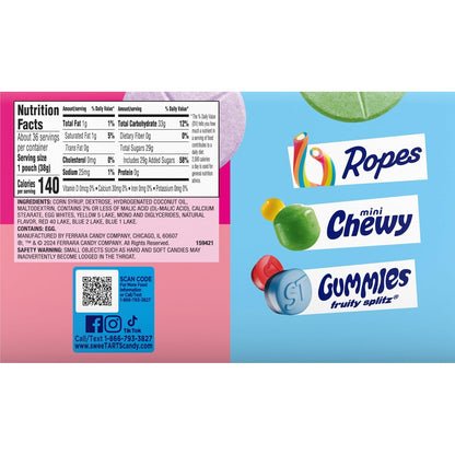 SweeTARTS_Giant_Chewy_Candy,_Sweet_and_Tart,_1.35_oz,_36_count