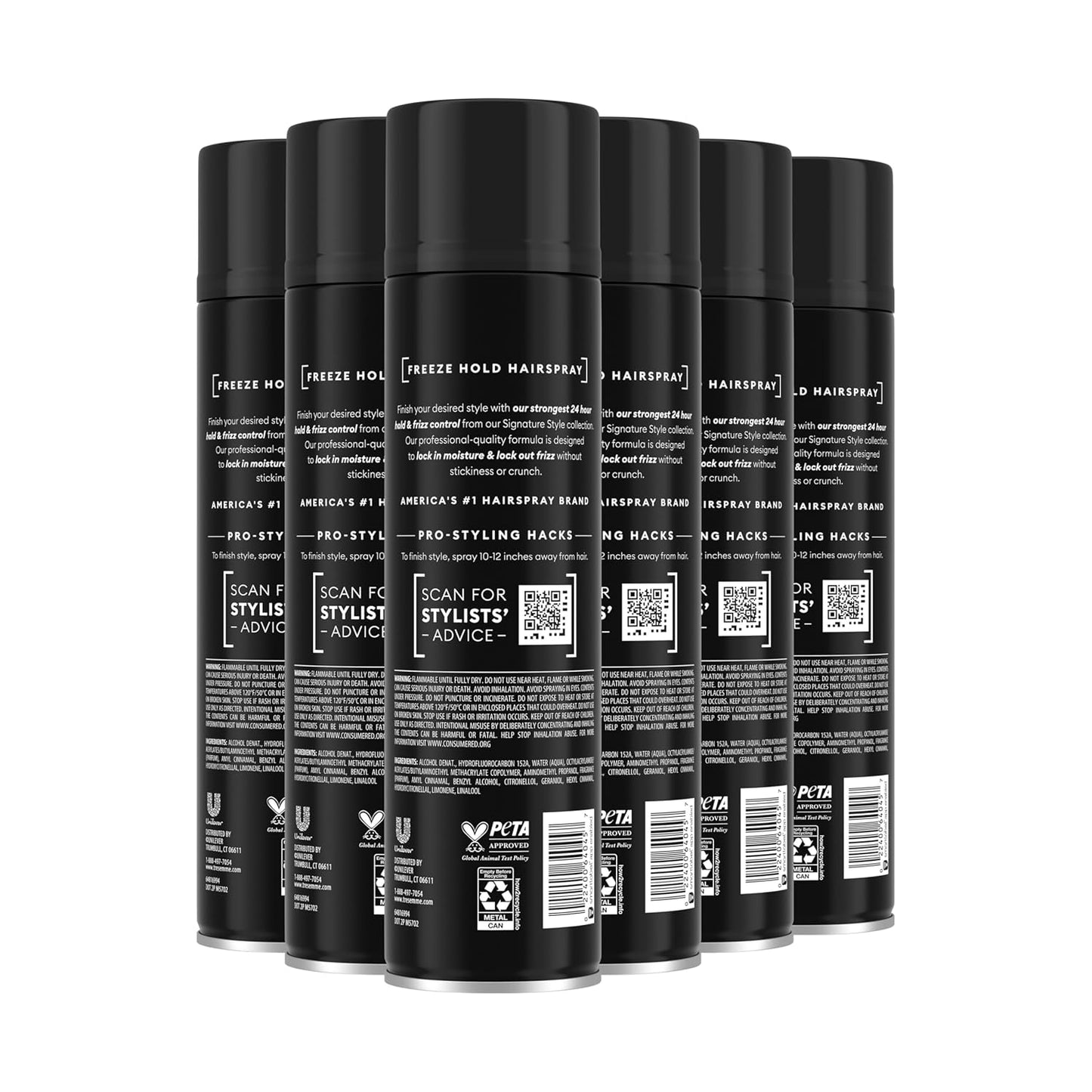 TRESemme_Hairspray_Pack_of_6_Freeze_Hold_for_24-Hour_Frizz_Control_and_All-Day_Humidity_Resistance_11_Fl_Oz