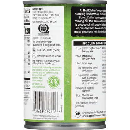 Thai_Kitchen_Organic_Unsweetened_Coconut_Milk,_13.66_fl_oz_(Pack_of_12)