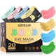 1 Count (Pack of 20) - Black
