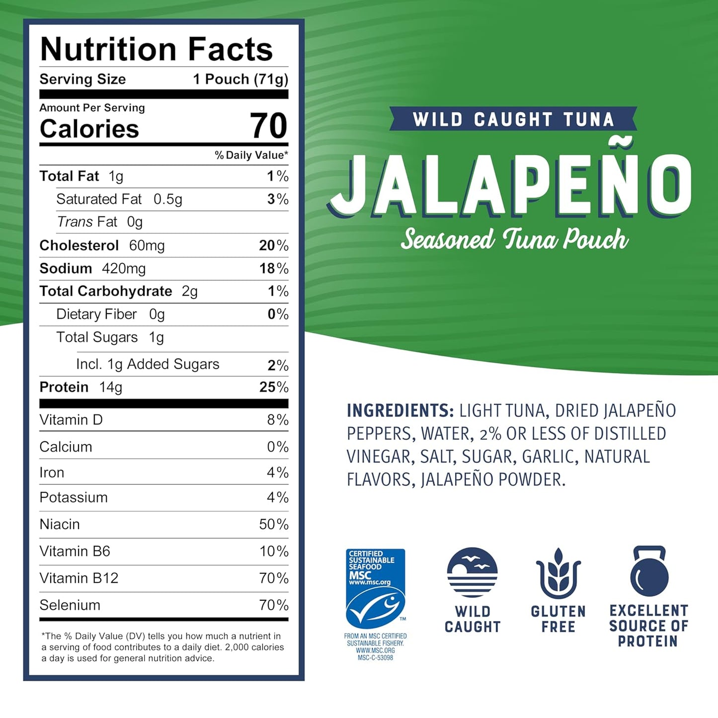 Bumble_Bee_Jalapeno_Seasoned_Tuna_Pouch_-_Wild_Caught_and_Ready_to_Eat_for_Snack,_Salad,_Korean_Tuna_Bowl_-_14g_Protein_per_Serving_-_PERFECT,_PORTABLE,_GOODNESS_-_2.5_oz_Packet_(Pack_of_1)
